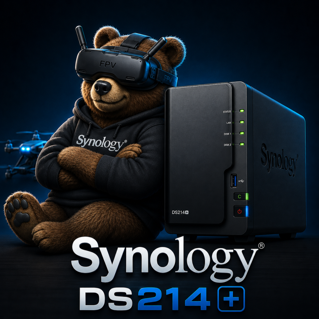 My Synology DS214+ backup server